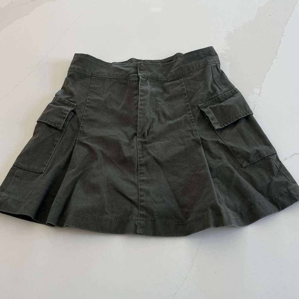 Francesca's Collections Olive Green Skirt
